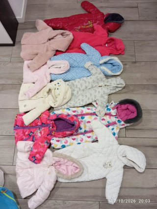 Lote Ropa Invierno Bebé 0-9 Meses