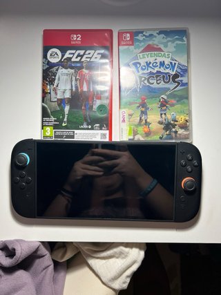 Nintendo Switch Nera + 2 Giochi