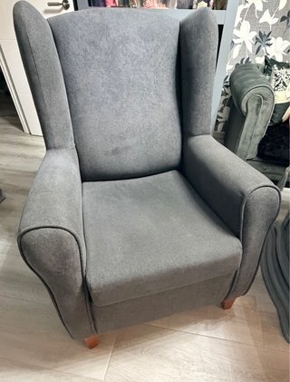 2 Sillones Individuales Gris