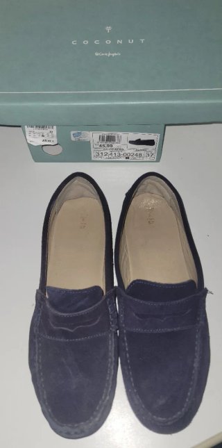 Zapatos Castellanos Coconut Azul Marino Talla 37,