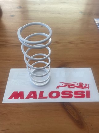 Muelle de Contraste Malossi Blanco