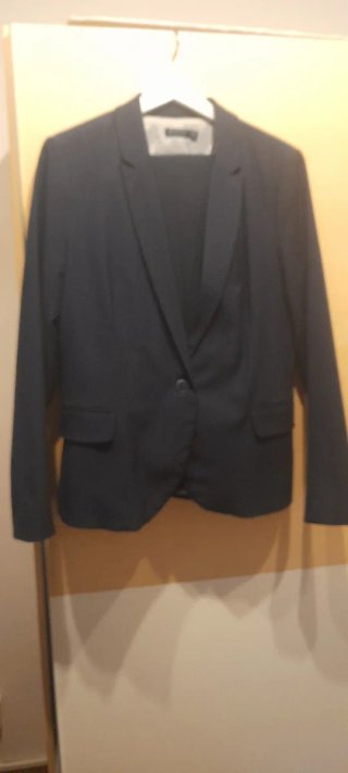 Traje de chaqueta azul marino  para mujer