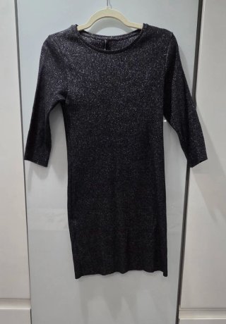 Vestido corto Lurex brillo