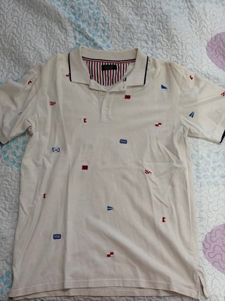 Polo Zara Estampado Náutico