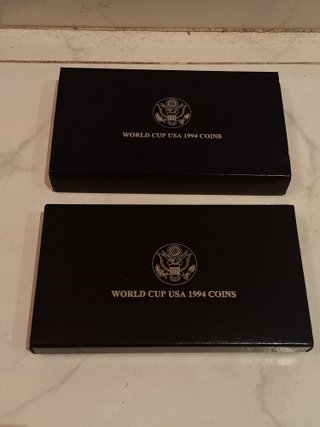 Set 2 Monedas Conmemorativas Mundial USA 1994