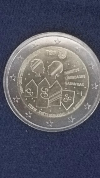 Moneda 2 Euros Conmemorativa Portugal