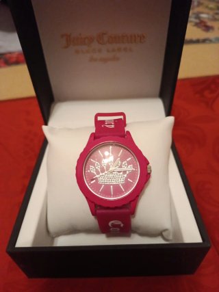 Reloj Juicy Couture Rosa y Plata