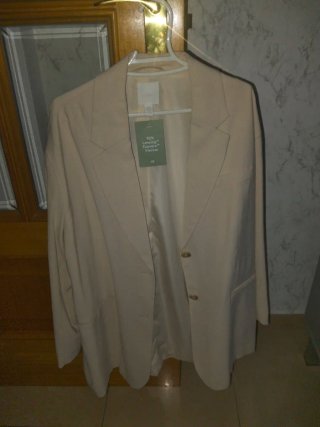 Blazer H&M Beige Talla S