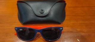 Gafas Ray-Ban niño azul y rojo