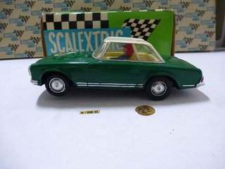 Scalextric Exin Mercdes 250 SL Verde Techo?? LEER