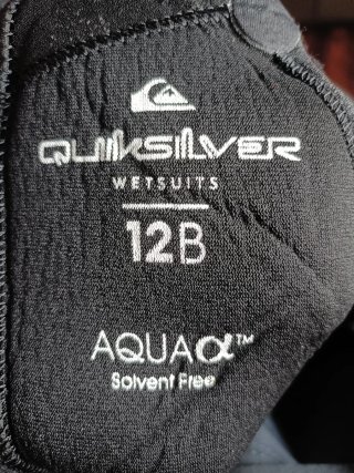 Traje de Surf Quiksilver negro