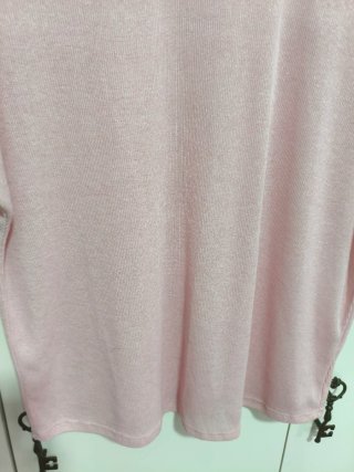 Camiseta Rosa de Punto