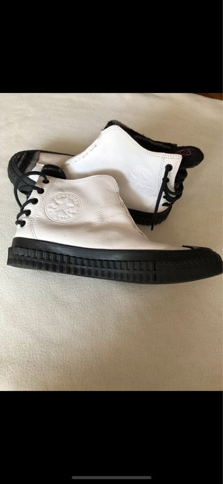 Zapatillas Converse de Piel Blancas