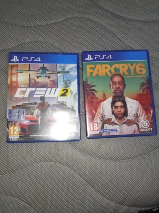 2 Juegos PS4: The Crew 2 y Far Cry 6