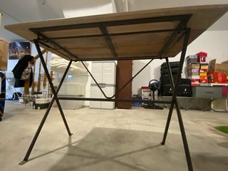 Mesa de Madera y Metal