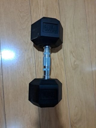 Mancuerna 10kg Hexagonal