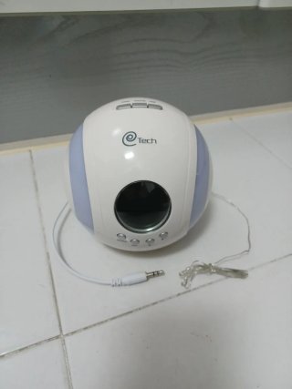 Radio Reloj Despertador Lámpara con MP3