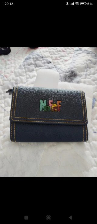 Cartera/monedero. Azul