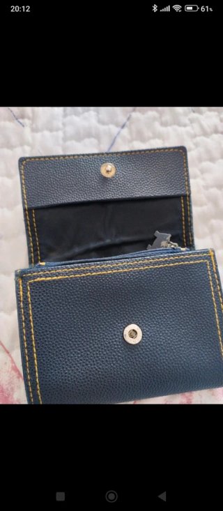 Cartera/monedero. Azul