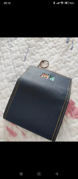 Cartera/monedero. Azul