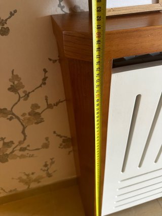 Copertura radiatore in legno moderno