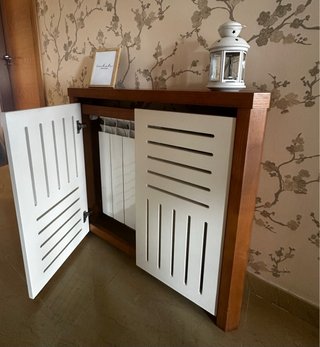 Copertura radiatore in legno moderno