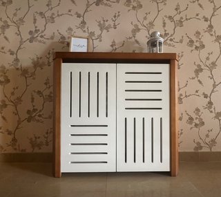 Copertura radiatore in legno moderno