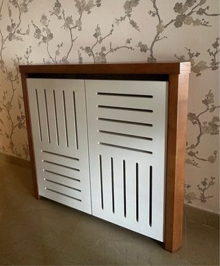 Copertura radiatore in legno moderno