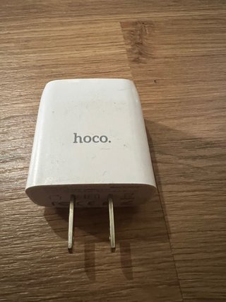 Cargador Hoco 2 x USB-C Conexión EEUU