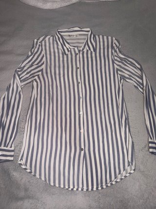 Camiseta Stradivarius Rayas Talla S