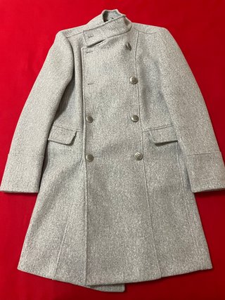Abrigo Militar Zara Gris