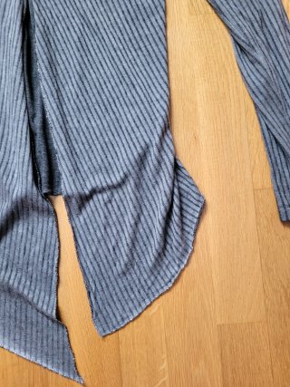 Cárdigan Mooili Gris a Rayas