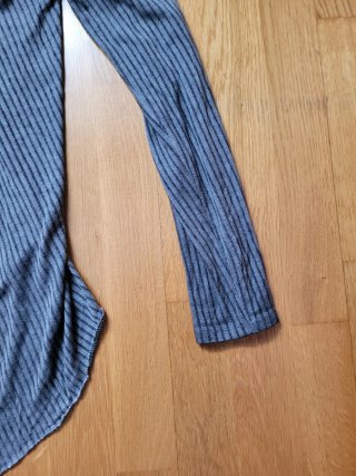 Cárdigan Mooili Gris a Rayas