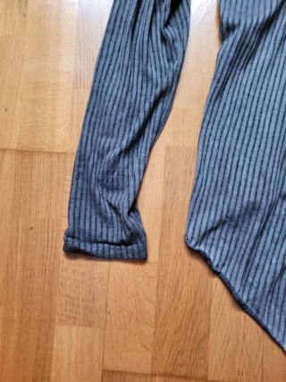 Cárdigan Mooili Gris a Rayas