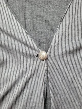 Cárdigan Mooili Gris a Rayas