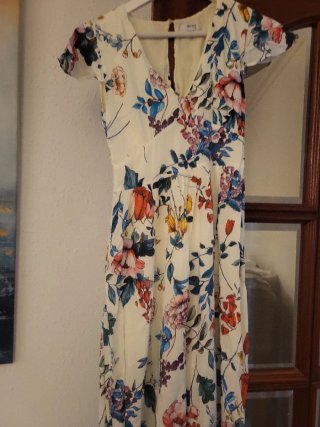 Vestido floral talla 38
