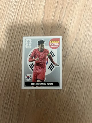 Cromo Panini Extra Sticker Heung-Min Son