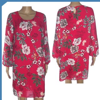 Gilda Firenze Abito Corto Da Donna Rosso Taglia M
