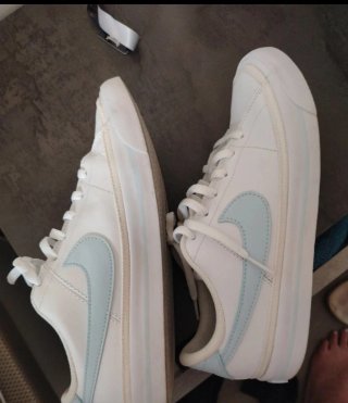 Zapatillas Nike Blancas y Azules