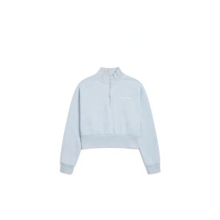 Sudadera Bershka Azul con Cremallera