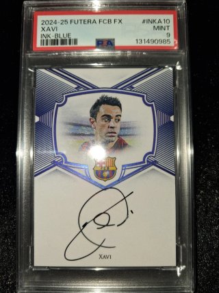 Xavi Hernandez 3/4 PSA9 POP1!!