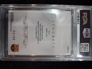 Xavi Hernandez 3/4 PSA9 POP1!!