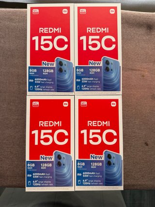 4x Xiaomi Redmi 15C 128GB