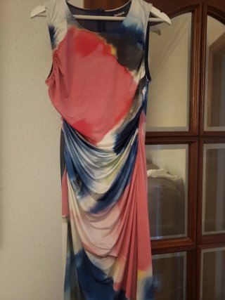 Vestido Desigual Multicolor Talla M