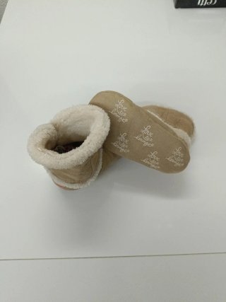 Zapatillas borreguito beige