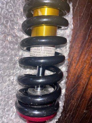 Amortiguador trasero regulable para moto / pit bik