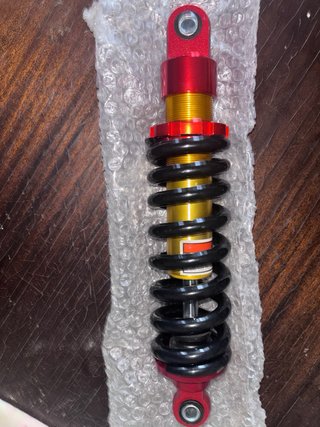 Amortiguador trasero regulable para moto / pit bik