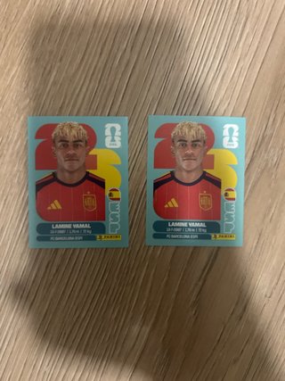 Cromo Panini Lamine Yamal mundial 2026