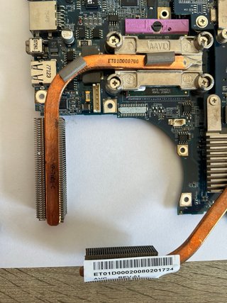 Scheda madre Lenovo IBM portatile + ventilatore + altro