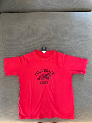 Camiseta Polo Beach Club Roja